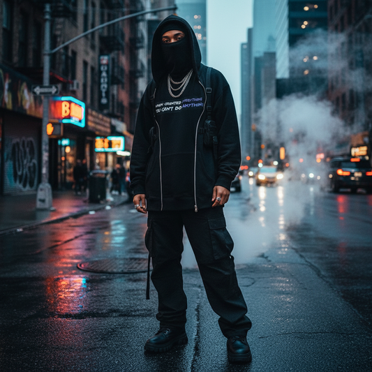 Balaclava Hoodie lifestyle
