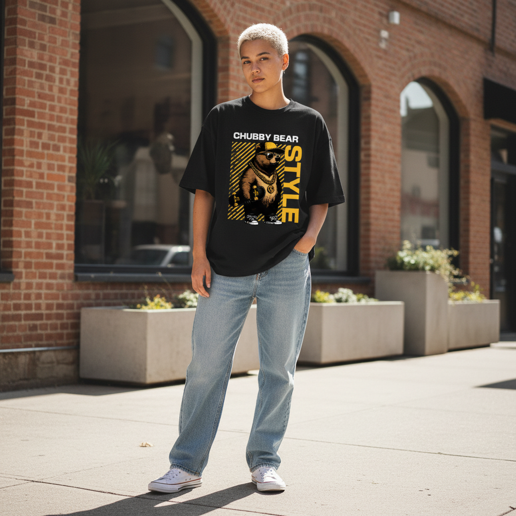 Terry Oversized Tee lifestyle